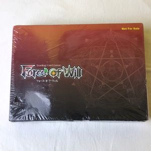 Force of will Trading card game demo kit sealed set in box
